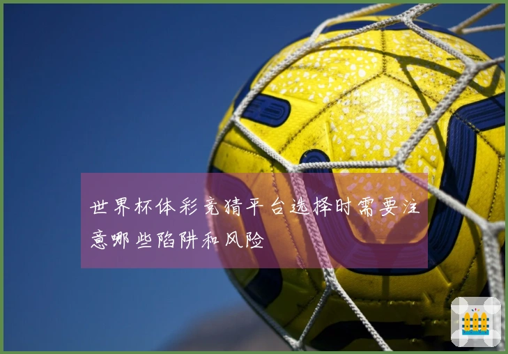 世界杯体彩竞猜平台选择时需要注意哪些陷阱和风险