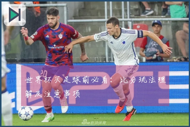 世界杯买足球前必看：比分玩法理解及注意事项