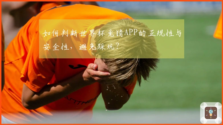 如何判断世界杯竞猜APP的正规性与安全性，避免踩坑？